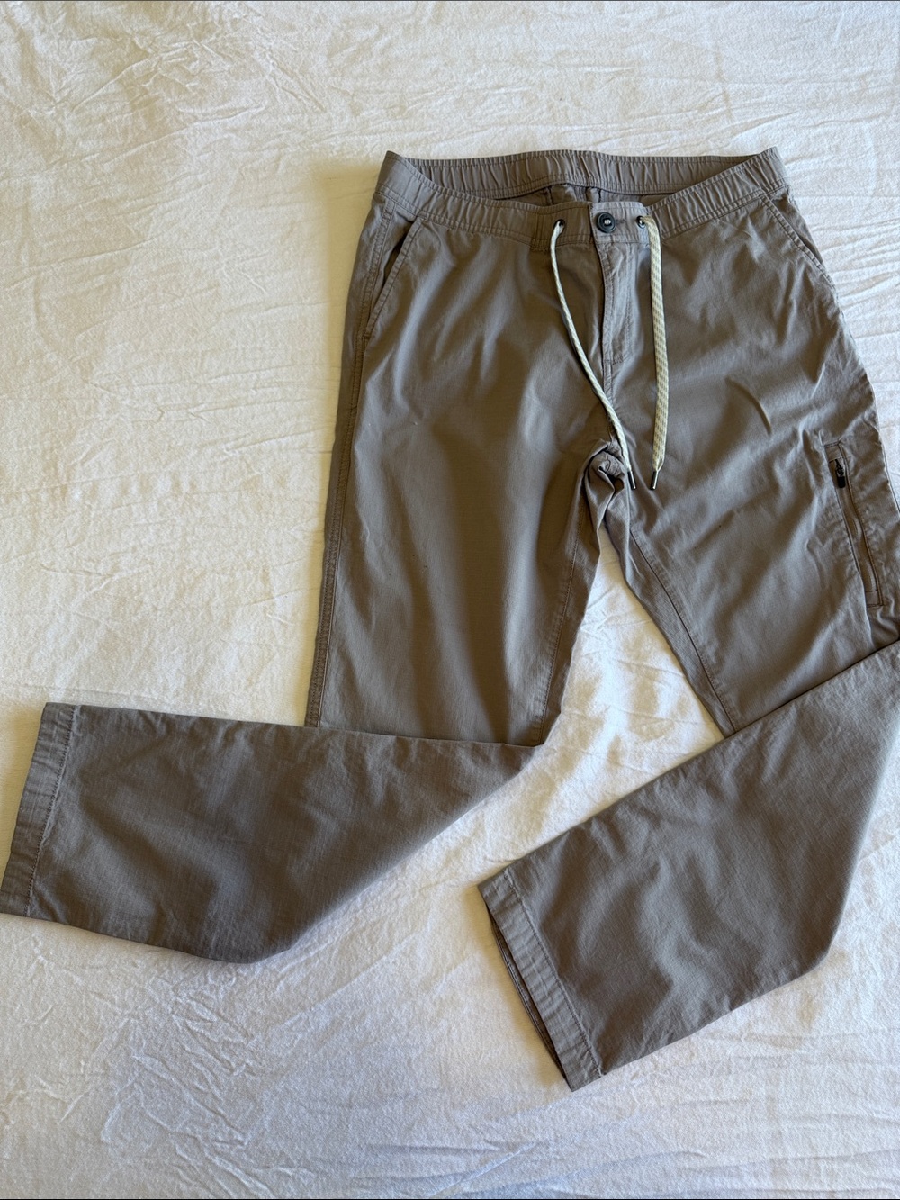 Vuori Ripstop Climber Pant, Men’s, Size L, Tan/Khaki